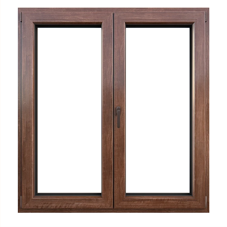 Oknoplast okno Winergetic Premium Passive kolor Sienna Roso